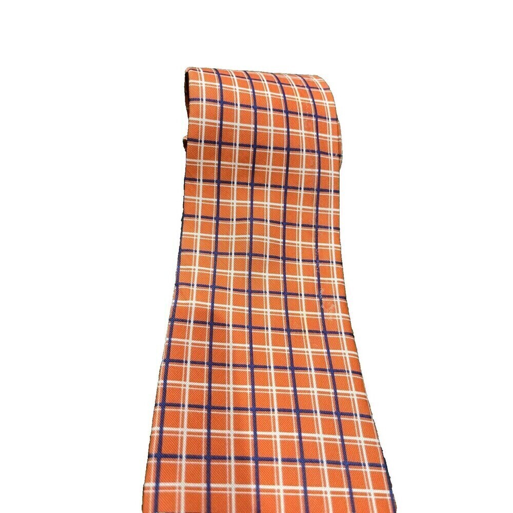 Lauren Ralph Lauren Green Label Plaid Checks Silk Men’s Neck Tie Made In USA - Picture 2 of 11